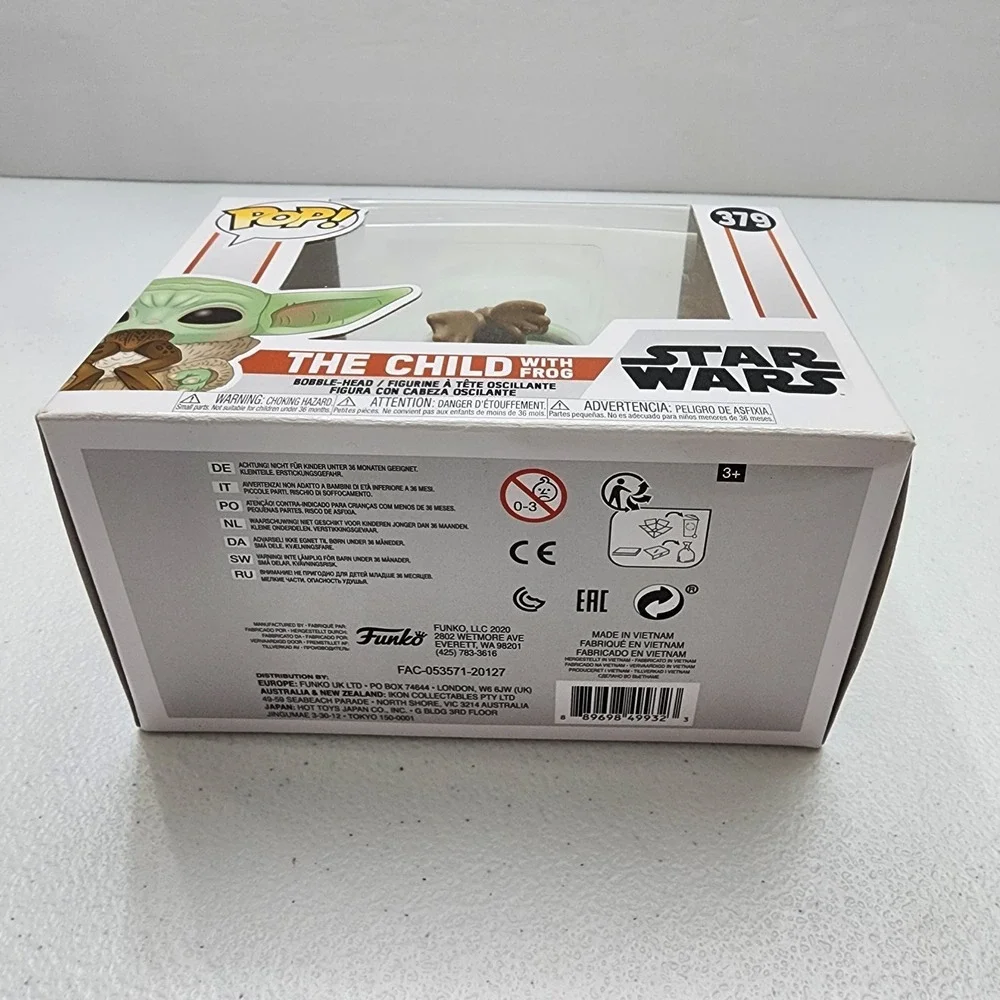 The Child Starwars Mandalorian 368, 378, 379 New In Box Lot Of 3